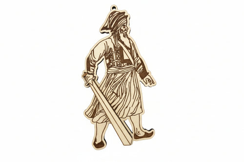 Baba Deep Singh Ji Car Hanger