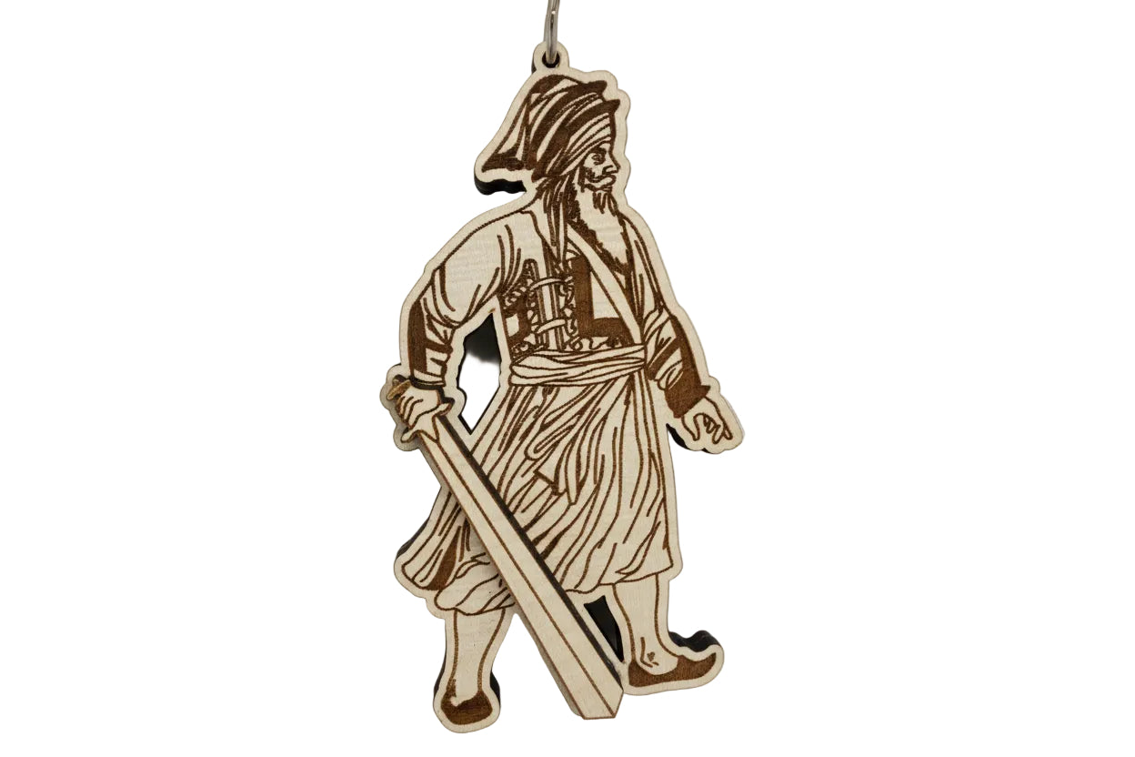 Baba Deep Singh Ji Car Hanger