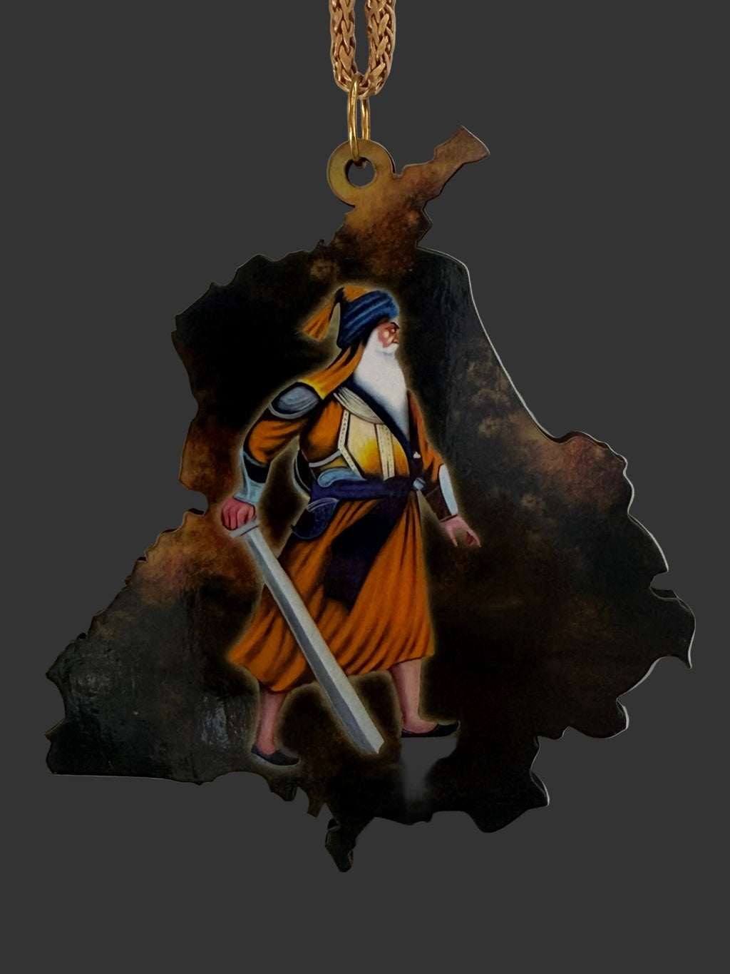 Baba Deep Singh Ji Punjab Background Car Hanger