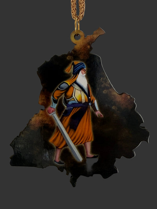 Baba Deep Singh Ji Punjab Background Car Hanger