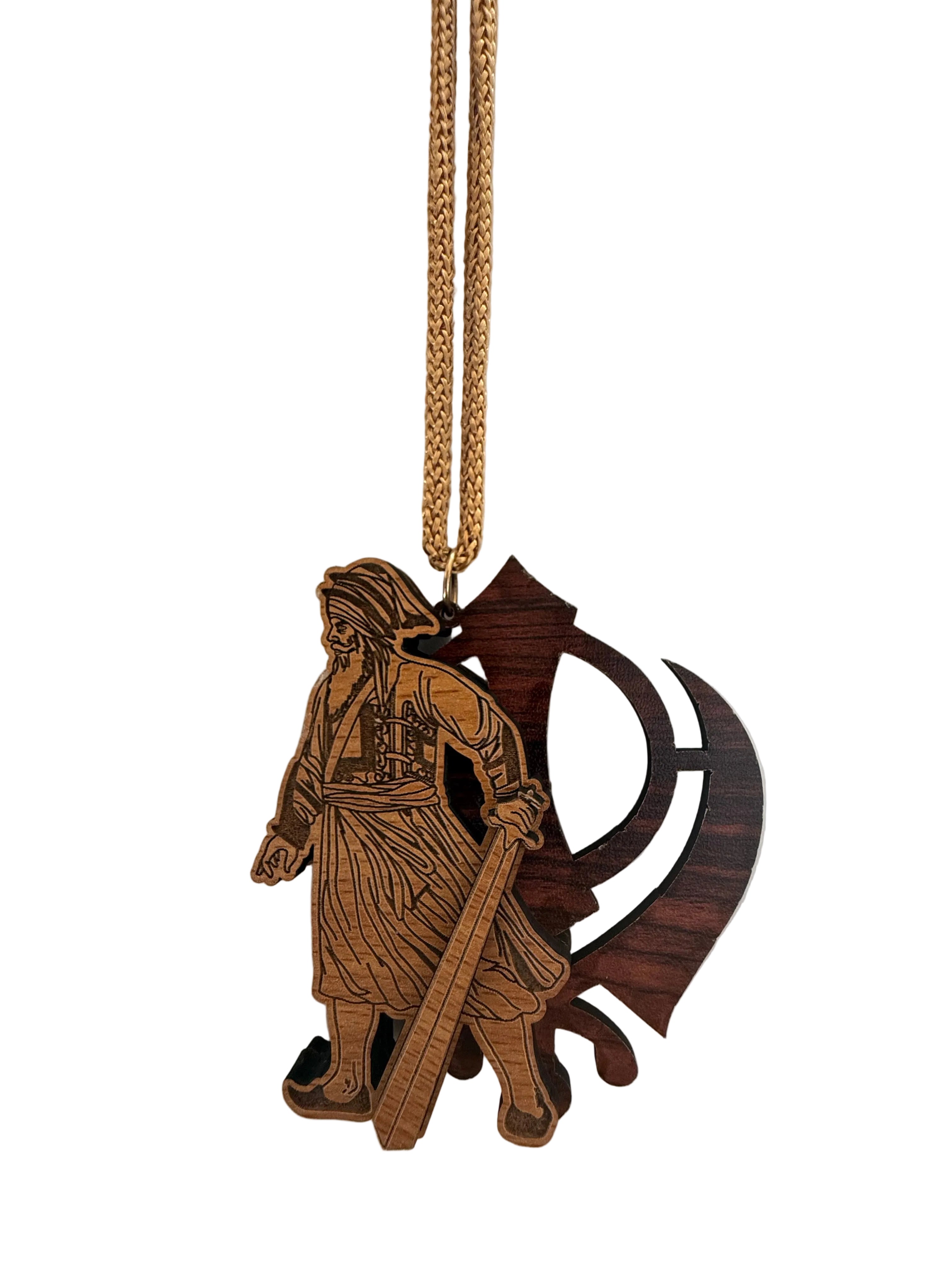 Baba Deep Singh Ji Khanda Car Hanger