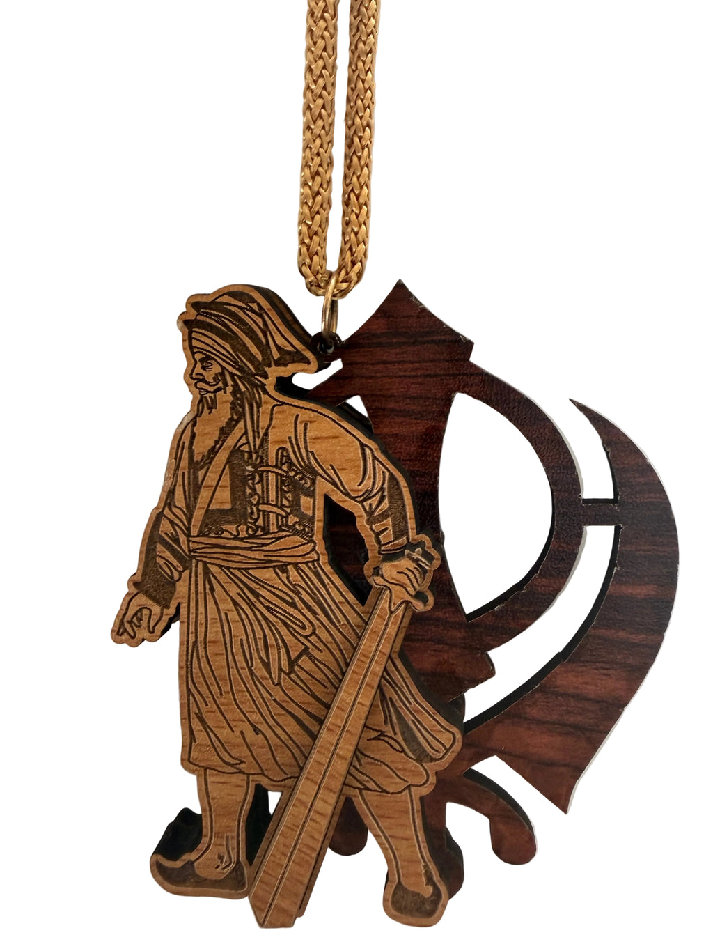 Baba Deep Singh Ji Khanda Car Hanger